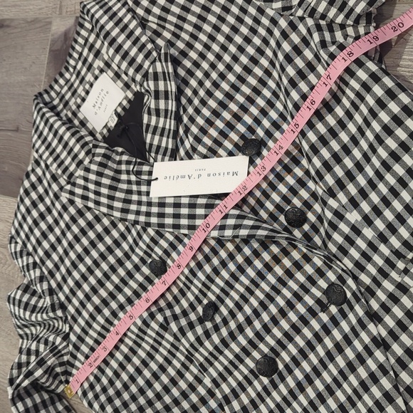Maison d' Amélie Gingham Blazer/Jacket - Picture 5 of 12